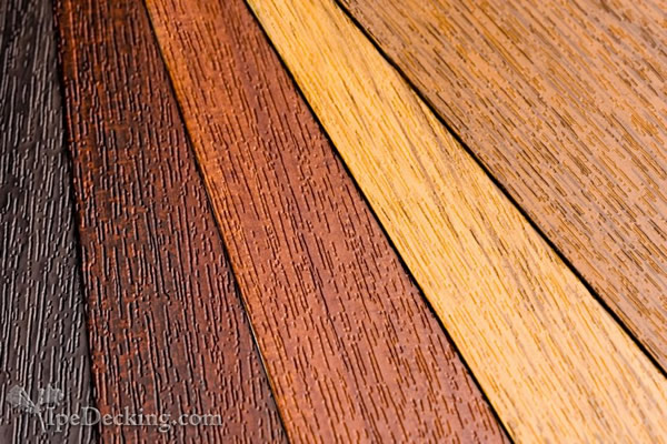 Different Colors of PVC Decking